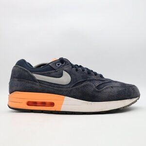 Nike Air Max 1 Dark Obsidian m Men's Size 11.5 Navy Suede Sneakers 512033-400